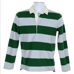 NWT - jcrew striped rugby - L